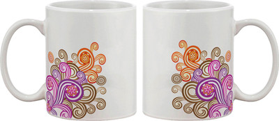 15% OFF on Artifa Dreamy Plant Porcelain, Ceramic Mug 350 ml