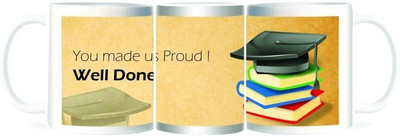 50% OFF on Refeel Gifts You Made Us Proud Student - Well Done Ceramic Mug 325 ml