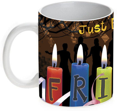 63% OFF on Mugwala Just For You Friend Ceramic Mug 350 ml