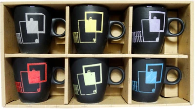 12% OFF on Brightline ADSCM06MTL Ceramic Mug Pack of 6