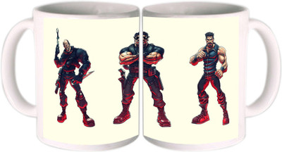 25% OFF on Shopkeeda Scott Adkins Vs Tony Jaa Ceramic Mug 350 ml