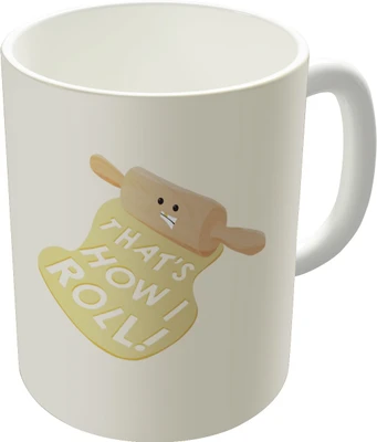 80% OFF on The Fappy Store Dough Style Ceramic Mug 300 ml