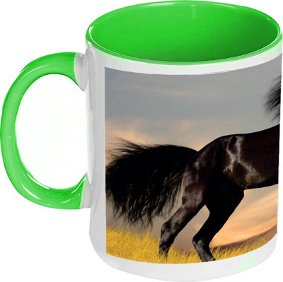 41% OFF on AMY Black Beauty Horse Inside Green Coffee Ceramic Mug 41% OFF on AMY Black Beauty Horse Inside Green Coffee Ceramic Mug