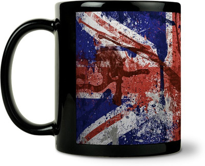 36% OFF on ShopMantra Grunge London Ceramic Mug 300 ml