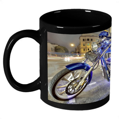72% OFF on AMY Blue Bike Abstract Art Ceramic Mug 325 ml 72% OFF on AMY Blue Bike Abstract Art Ceramic Mug 325 ml