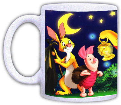 62% OFF on Shopkeeda Pooh Ceramic Mug 350 ml