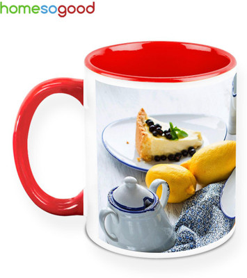 33% OFF on HomeSoGood Breakfast With Natural Products Ceramic Mug 325 ml 33% OFF on HomeSoGood Breakfast With Natural Products Ceramic Mug 325 ml