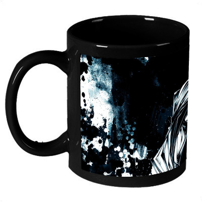 72% OFF on AMY Abstrck Black & White Batman Sketch Ceramic Mug