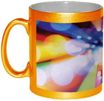 AMY Color Rays Happy Holi Ceramic Mug 325 ml AMY Color Rays Happy Holi Ceramic Mug 325 ml