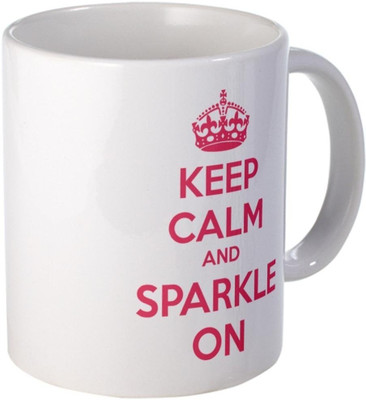 40% OFF on Teeskart Keep Calm And Sparkle On Porcelain Mug 300 ml 40% OFF on Teeskart Keep Calm And Sparkle On Porcelain Mug 300 ml