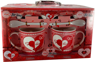 Gift Island GI840C Ceramic Mug 0.3 ml, Pack of 2