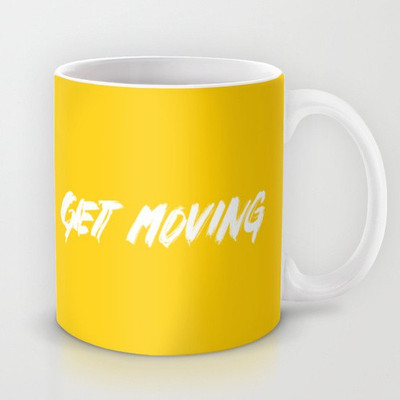 58% OFF on Astrode Get Moving Ceramic Mug 325 ml 58% OFF on Astrode Get Moving Ceramic Mug 325 ml