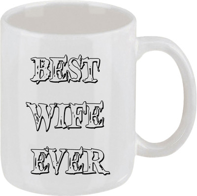 16% OFF on Ellicon Best Wife Ever Ceramic Mug