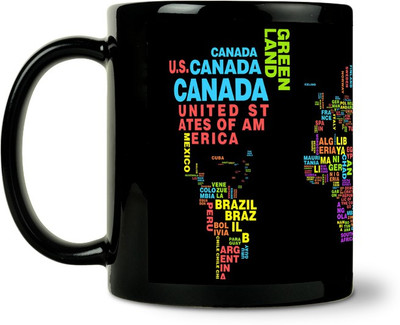 36% OFF on ShopMantra Printted World Map Ceramic Mug 300 ml 36% OFF on ShopMantra Printted World Map Ceramic Mug 300 ml