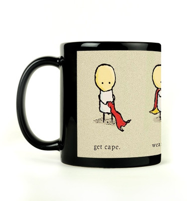 68% OFF on Shoprock Get Cape and Fly Ceramic Mug
