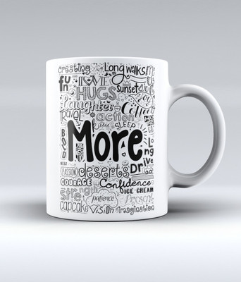 19% OFF on Lab No. 4 More Inspirational Words Collage Ceramic Mug 350 ml 19% OFF on Lab No. 4 More Inspirational Words Collage Ceramic Mug 350 ml