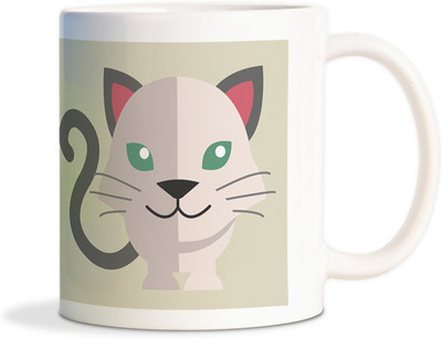 87% OFF on AMY Cute Baby Cat With Evil Eyes Coffee Ceramic Mug 87% OFF on AMY Cute Baby Cat With Evil Eyes Coffee Ceramic Mug