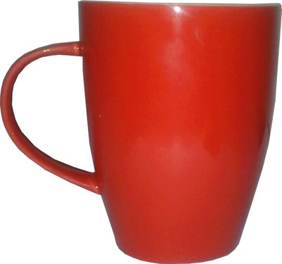 34% OFF on Larah Red Coffee Porcelain Mug 340 ml