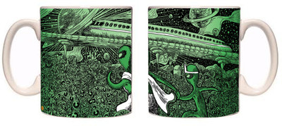 50% OFF on Posterboy Alien Apu Durga Ceramic Mug