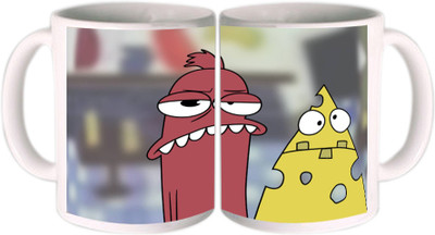 25% OFF on Shopkeeda Chesse Cartoon Ceramic Mug 350 ml 25% OFF on Shopkeeda Chesse Cartoon Ceramic Mug 350 ml