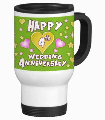 52% OFF on SajawatHomes 4th Happy Anniversary White Travel Stainless Steel Mug 600 ml 52% OFF on SajawatHomes 4th Happy Anniversary White Travel Stainless Steel Mug 600 ml