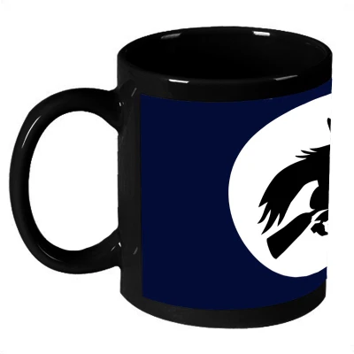 72% OFF on AMY Hor Black And Orange Bike Ceramic Mug 325 ml