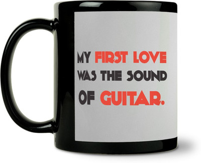 36% OFF on ShopMantra I Love Guitar Ceramic Mug 300 ml