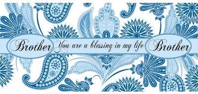 10% OFF on Everyday Gifts Relation Gift Blessing are in My Life Brother Ceramic Mug 400 ml