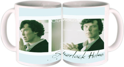 25% OFF on Shopkeeda Sherlock Holmes Ceramic Mug 350 ml
