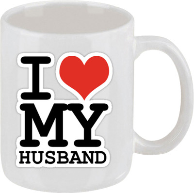 16% OFF on Ellicon 7 I Love My Husband Ceramic Mug