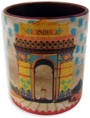 The Bombay Store India Gate Ceramic Mug 250 ml The Bombay Store India Gate Ceramic Mug 250 ml