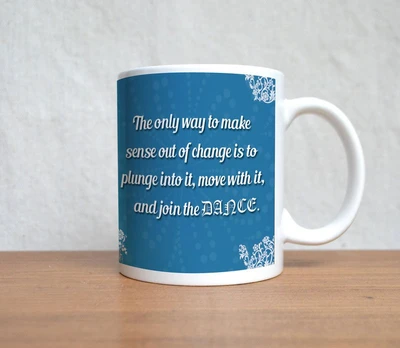 60% OFF on StyBuzz Boy Move Dance Quote Porcelain Mug 300 ml