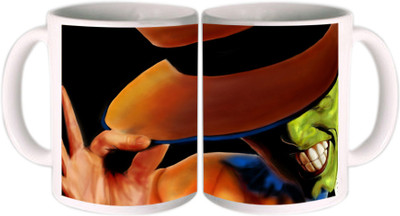 62% OFF on Shopkeeda Funny Joker Hat Ceramic Mug 350 ml