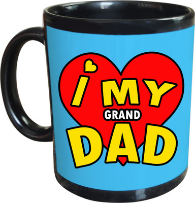 55% OFF on SajawatHomes Gifts For Grand Dad Black Coffee Ceramic Mug 350 ml 55% OFF on SajawatHomes Gifts For Grand Dad Black Coffee Ceramic Mug 350 ml