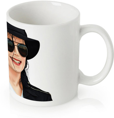 60% OFF on Amore Michael Jackson 1 Ceramic Mug 350 ml