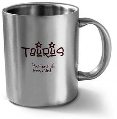 13% OFF on Hot Muggs Taurus - Personality Sunsign Stainless Steel Mug 350 ml 13% OFF on Hot Muggs Taurus - Personality Sunsign Stainless Steel Mug 350 ml