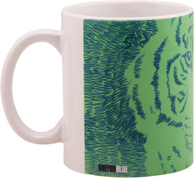 One For Blue Love Ceramic Mug 325 ml One For Blue Love Ceramic Mug 325 ml