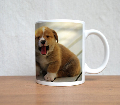 60% OFF on StyBuzz Two Cute Puppy Porcelain Mug 300 ml 60% OFF on StyBuzz Two Cute Puppy Porcelain Mug 300 ml