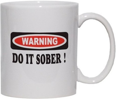 40% OFF on Teeskart Do It Sober Porcelain Mug 300 ml 40% OFF on Teeskart Do It Sober Porcelain Mug 300 ml