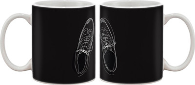 15% OFF on Artifa Shoes Drawing Porcelain, Ceramic Mug 350 ml 15% OFF on Artifa Shoes Drawing Porcelain, Ceramic Mug 350 ml