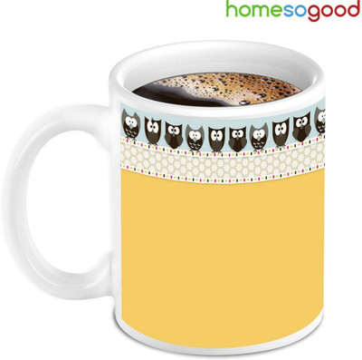 41% OFF on Home So Good Lovely Yellow Designed Pattern Ceramic Mug 280 ml 41% OFF on Home So Good Lovely Yellow Designed Pattern Ceramic Mug 280 ml