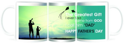 50% OFF on Refeel Gifts Happy Father'S Day Ceramic Mug 325 ml 50% OFF on Refeel Gifts Happy Father'S Day Ceramic Mug 325 ml