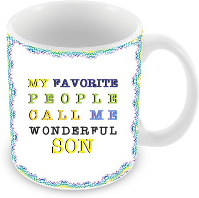 26% OFF on Everyday Gifts Wonderful Son Ceramic Mug 325 ml