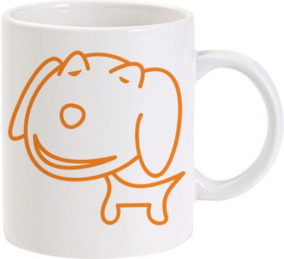 50% OFF on Lolprint Funny Dog Ceramic Mug 325 ml 50% OFF on Lolprint Funny Dog Ceramic Mug 325 ml