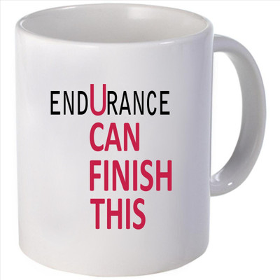 Snoogg endurance can finish this Ceramic Mug Snoogg endurance can finish this Ceramic Mug