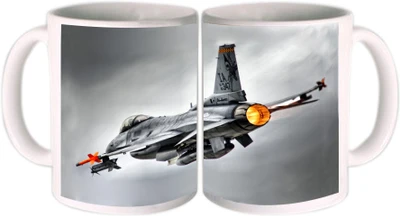 25% OFF on Shopkeeda Fighting Falcon Ceramic Mug 350 ml