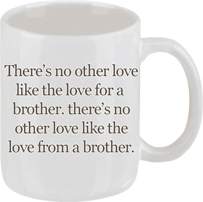 16% OFF on Ellicon Love From A Brother Ceramic Mug