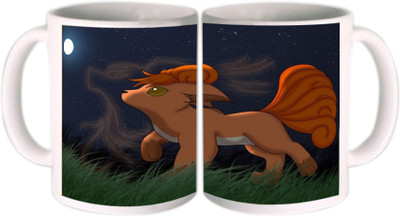 25% OFF on Shopkeeda Cute Wolf Ceramic Mug 350 ml