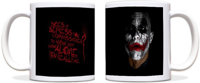 60% OFF on ShopMantra Why So Serious Joker Face Black Ceramic Mug 300 ml 60% OFF on ShopMantra Why So Serious Joker Face Black Ceramic Mug 300 ml