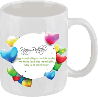 16% OFF on Ellicon 21 Happy Birthday Ceramic Mug 16% OFF on Ellicon 21 Happy Birthday Ceramic Mug